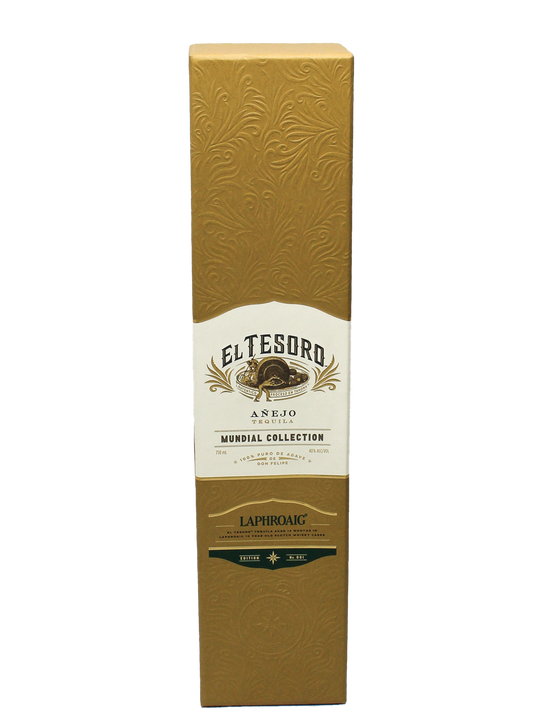El Tesoro Mundial Collection Laphroaig Edition Añejo Tequila 750ml-Bottle Barn