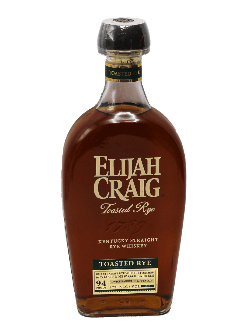 Elijah Craig Toasted Rye Kentucky Straight Rye Whiskey 750ml-Bottle Barn