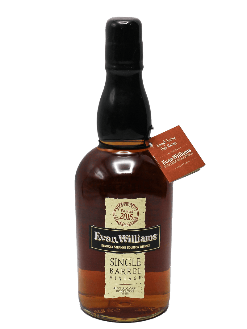 Evan Williams Single Barrel (2015) Bourbon 750ml-Bottle Barn