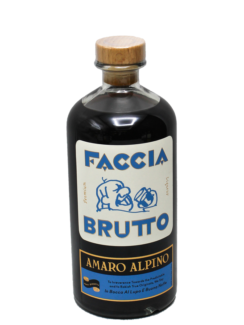 Faccia Brutto Amaro Alpino 750ml-Bottle Barn