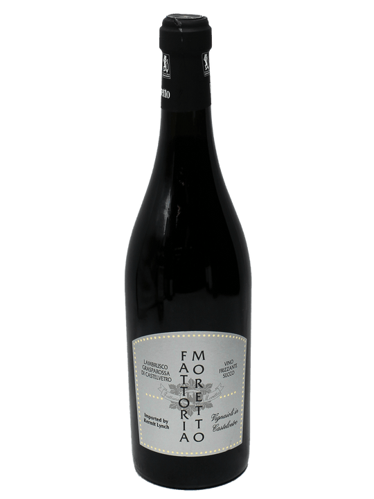 Fattoria Moretto Lambrusco Grasparossa di Castelvetro Secco [W&S90]-Bottle Barn