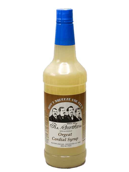 Fee Brothers Orgeat Cordial Syrup 1L-Bottle Barn