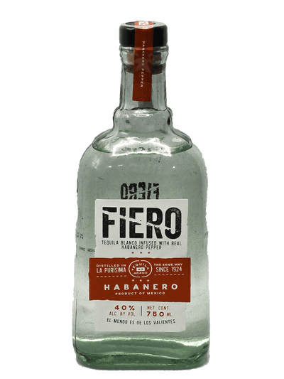 Fiero Habanero Infused Tequila Blanco 750ml
