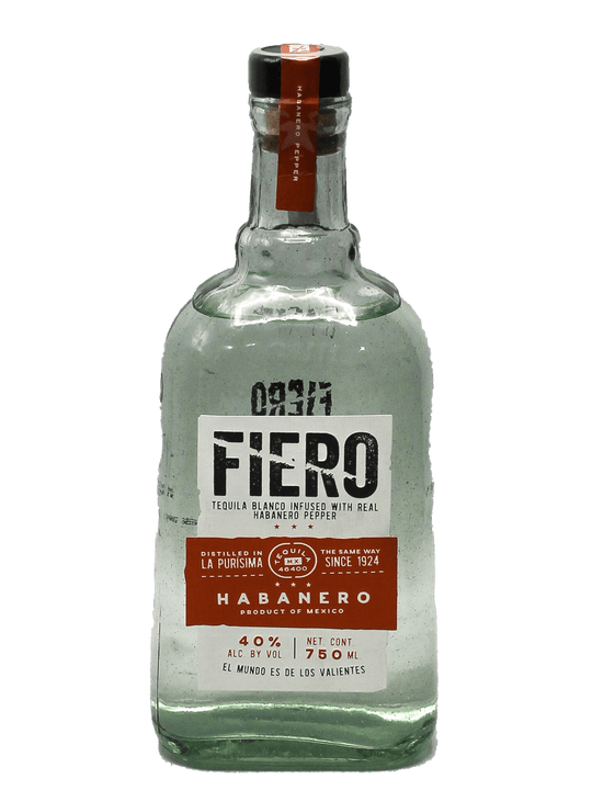 Fiero Habanero Infused Tequila Blanco 750ml-Bottle Barn