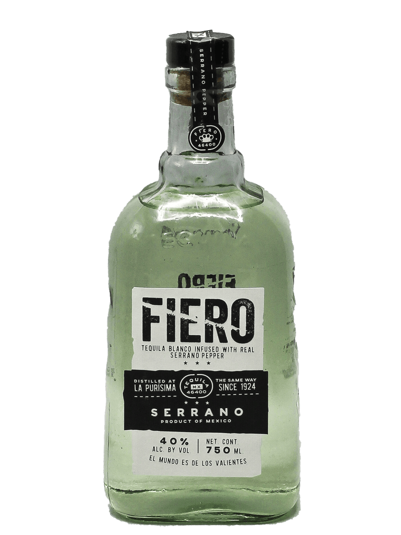 Fiero Serrano Infused Tequila Blanco 750ml-Bottle Barn