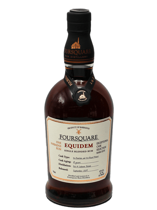 Foursquare Equidem Mark XXVII Exceptional Cask Selection Single Blended Rum 750ml-Bottle Barn