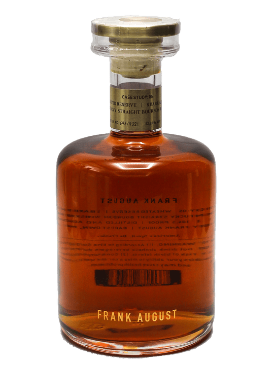 Frank August Case Study No.5 Wheated Bourbon 750ml-Bottle Barn