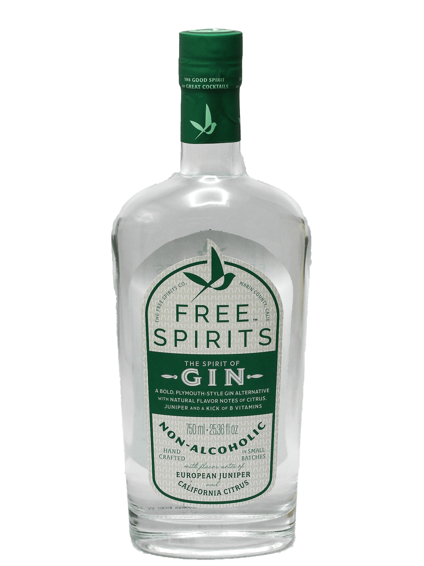 Free Spirits NonAlcoholic Gin 750ml Bottle Barn