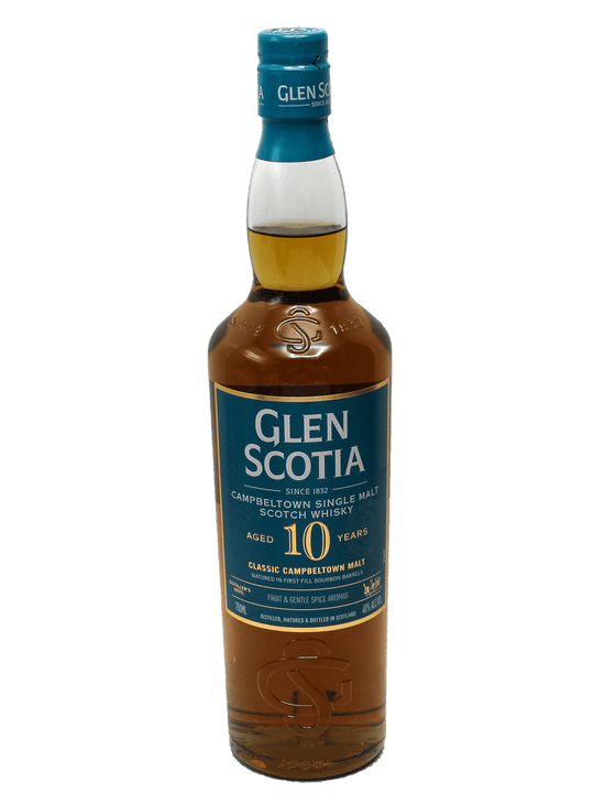Glen Scotia 10 Year Single Malt Scotch Whisky 750ml-Bottle Barn