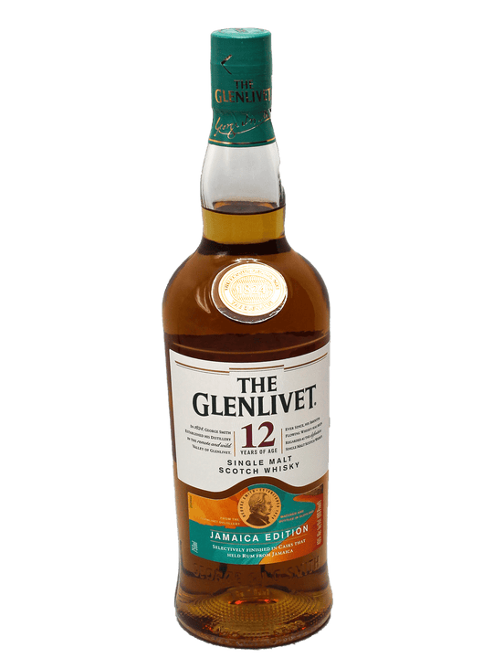 Glenlivet 12 Year Jamaica Edition Treasure Beach Single Malt Scotch Whisky 750ml-Bottle Barn