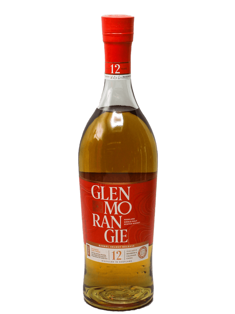 Glenmorangie 12 Year Calvadoes Cask Finished Single Malt Scotch Whisky 750ml-Bottle Barn