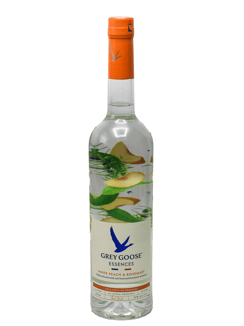 Grey Goose Essences White Peach & Rosemary Vodka 750ml-Bottle Barn