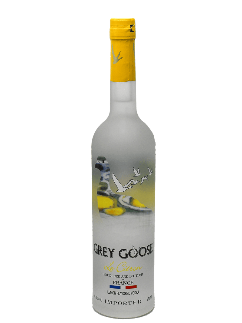 Grey Goose Le Citron Flavored Vodka 750ml-Bottle Barn