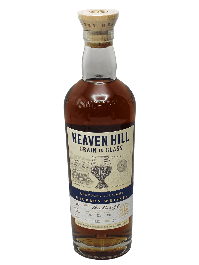 Heaven Hill Grain to Glass Kentucky Straight Bourbon Whikey 750ml-Bottle Barn