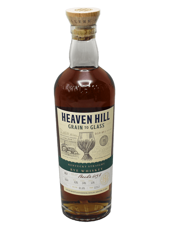 Heaven Hill Grain to Glass Kentucky Straight Rye Whiskey 750ml-Bottle Barn