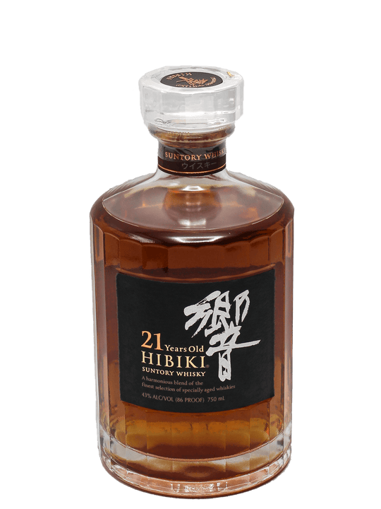 Hibiki 21 Year Old Japanese Whisky 750ml-Bottle Barn