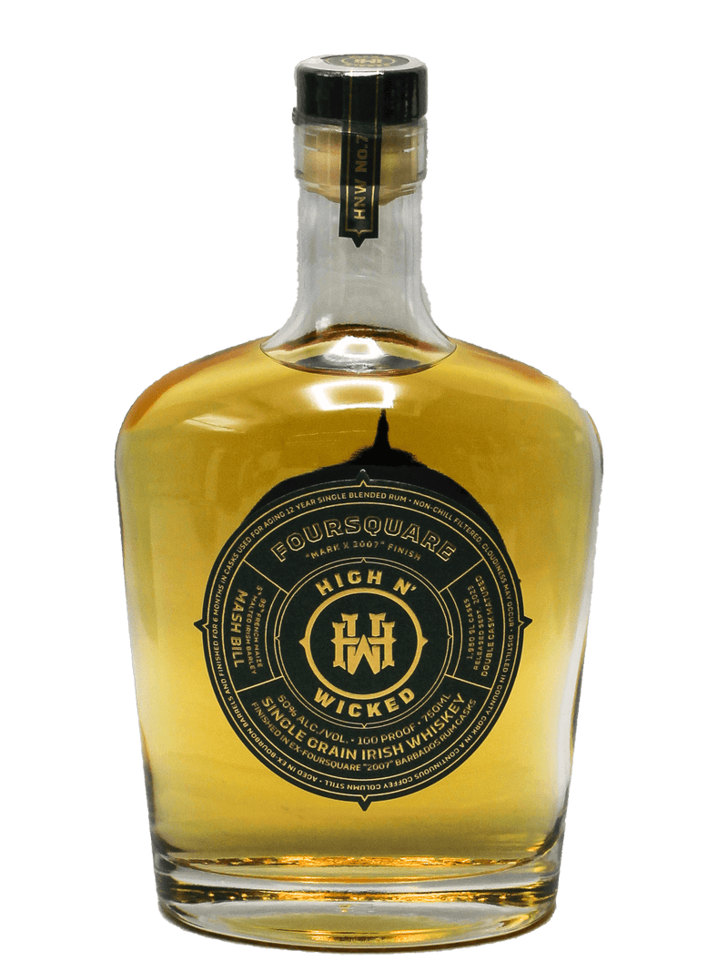 High N Wicked Foursquare Rum Cask Finish Irish Whiskey 750ml