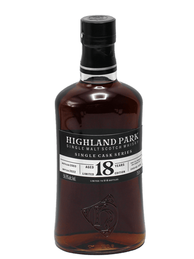 Highland Park 18 Year Single Cask Series Single Malt Scotch Whisky 750ml