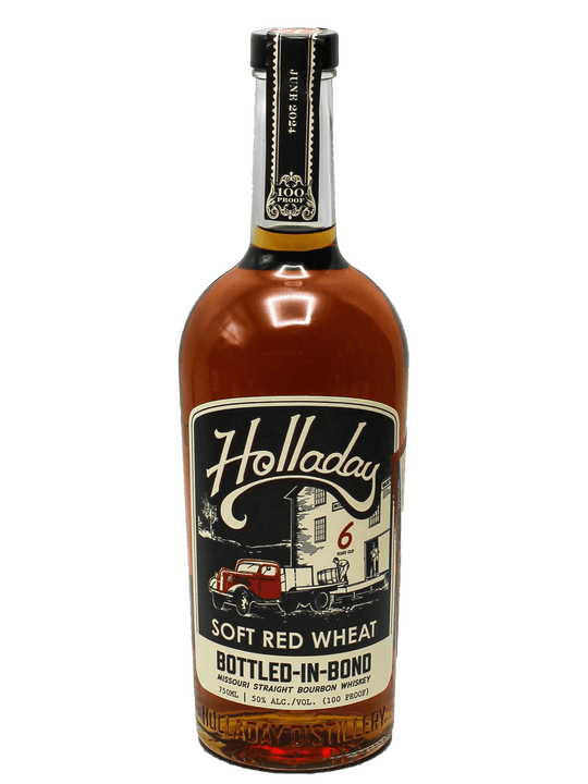 Holladay Soft Red Wheat Bottled in Bond Bourbon Whiskey 750ml-Bottle Barn