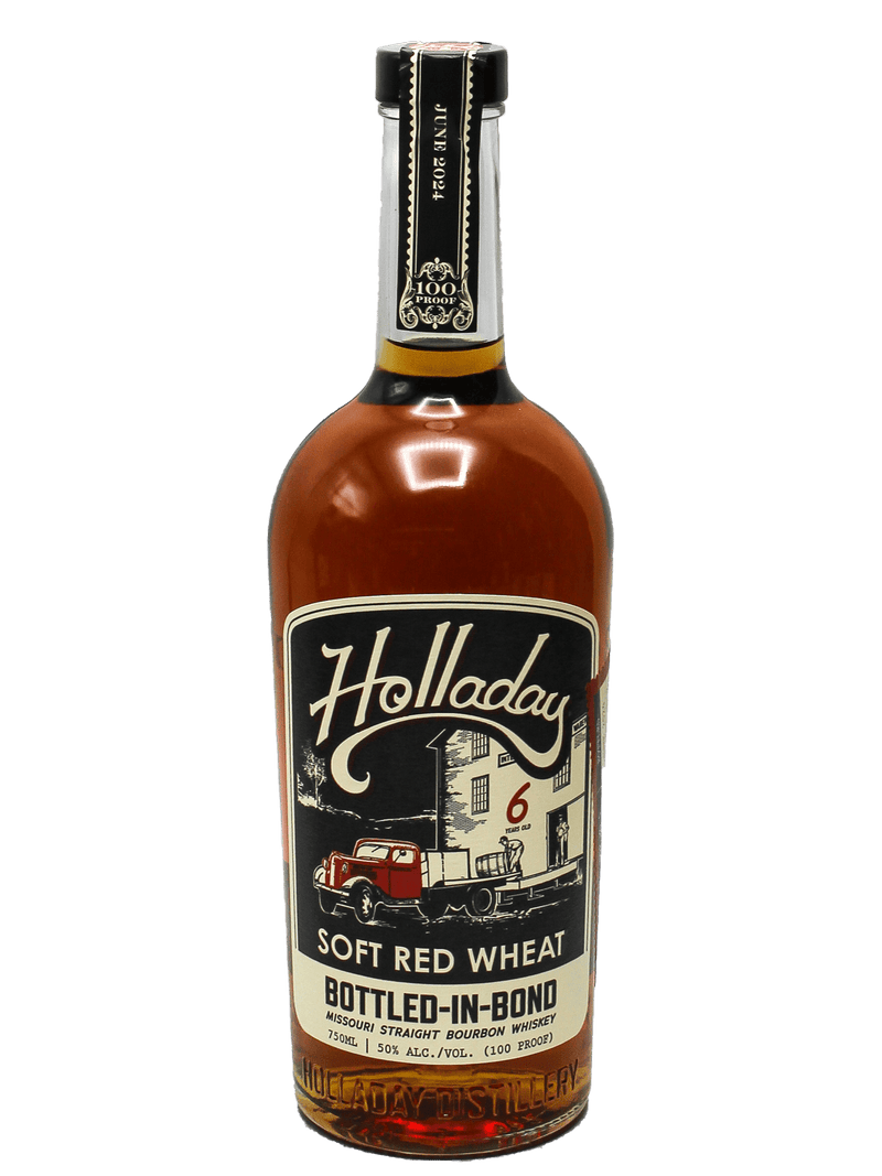 Holladay Soft Red Wheat Bourbon Whiskey 750ml-Bottle Barn
