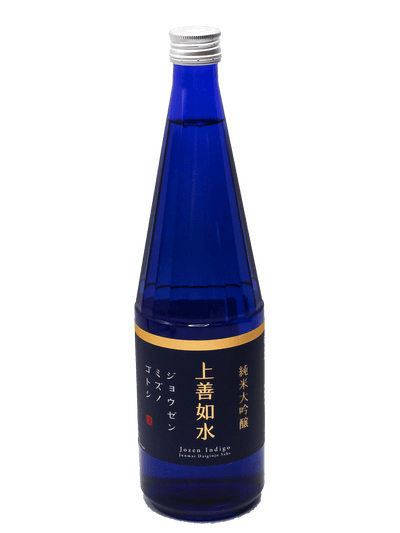 Jozen Mizuno Gotoshi "Indigo" Junmai Daiginjo Sake 720ml