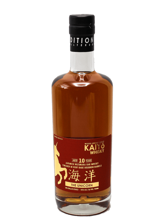 Kaiyo "The Unicorn" 10 Year Bourbon Barrel Finish Japanese Whisky 700ml-Bottle Barn