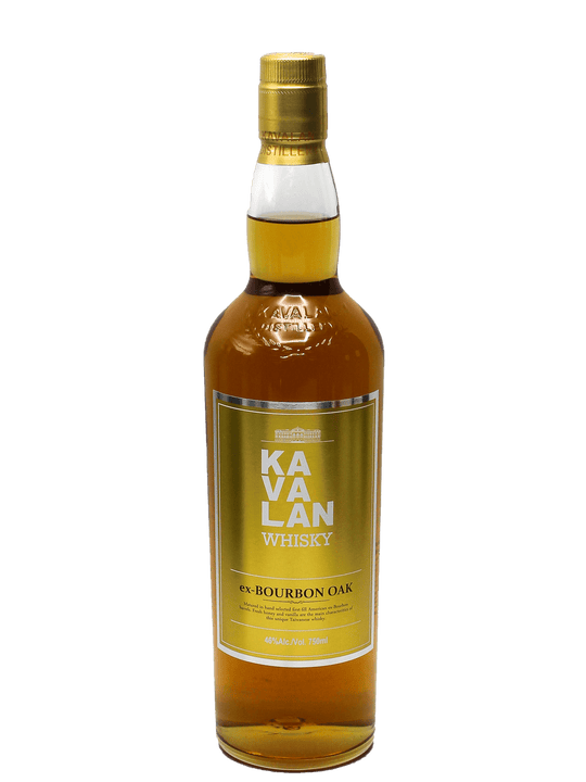 Kavalan Ex-Bourbon Oak Taiwanese Whisky 750ml-Bottle Barn