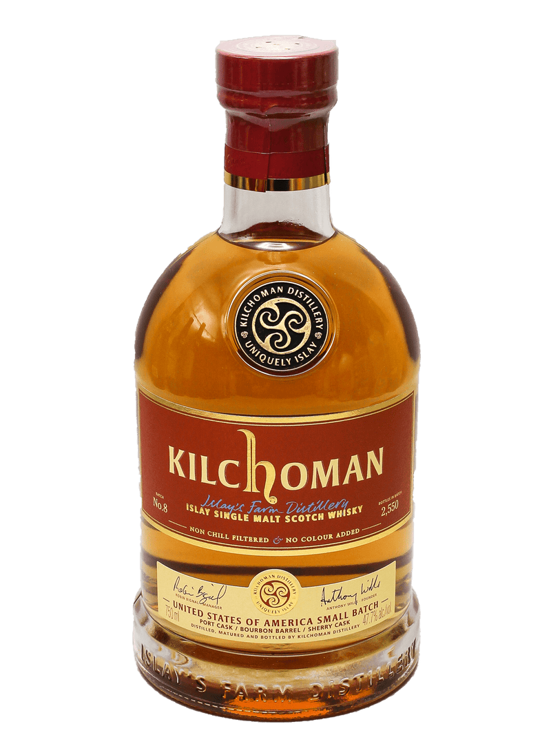 Kilchoman Small Batch No.8 Single Malt Scotch Whisky 750ml