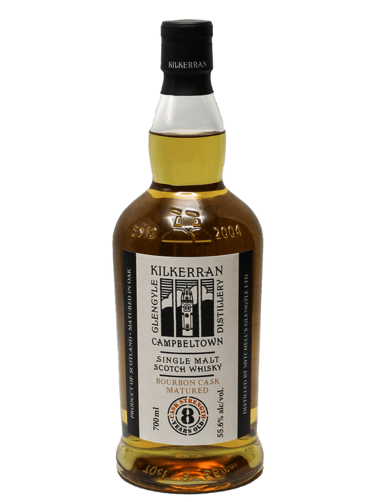 Kilkerran 8 Year Bourbon Cask Single Malt Scotch Whisky 700ml-Bottle Barn