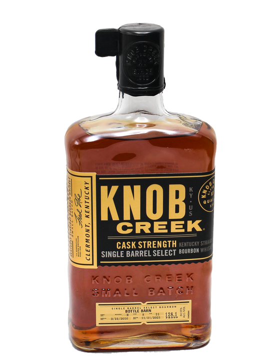 Knob Creek Bottle Barn Barrel Select Cask Strength Kentucky Straight Bourbon Whiskey 750ml-Bottle Barn