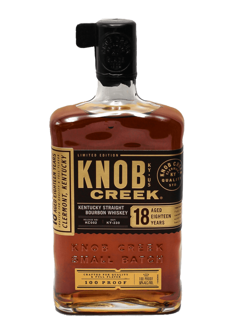 Knob Creek Limited Edition 18 Year Bourbon Whiskey 750ml-Bottle Barn