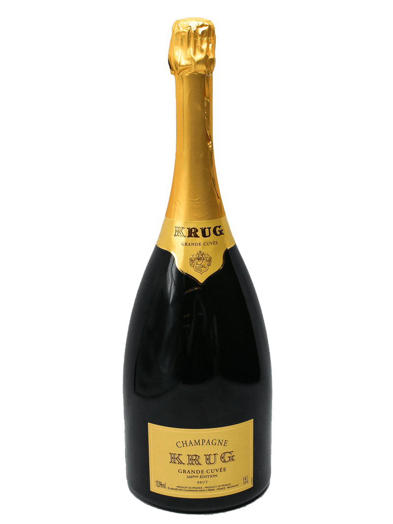 Krug Grande Cuvee 166eme Edition Brut Champagne 1.5L-Bottle Barn