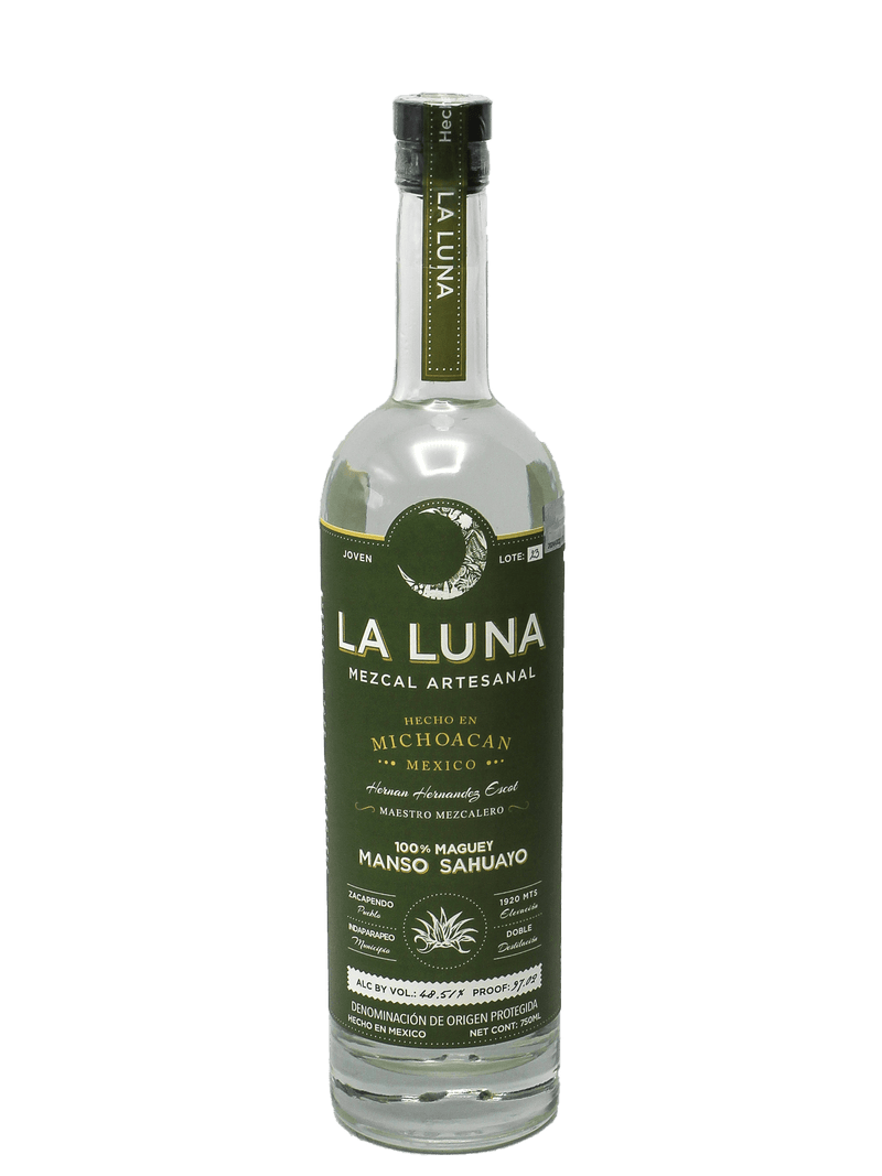 La Luna Mezcal Artesanal Manso Sahuayo 750ml-Bottle Barn