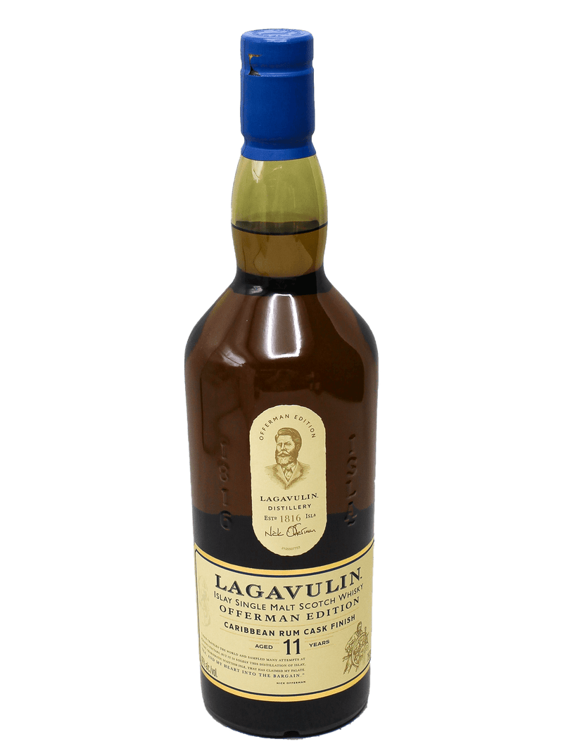 Lagavulin Offerman Edition 11 Year Single Malt Scotch Whiskey 750ml-Bottle Barn