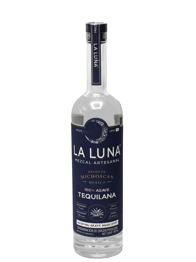 La luna Mezcal Artesanal Tequilana 750ml-Bottle Barn