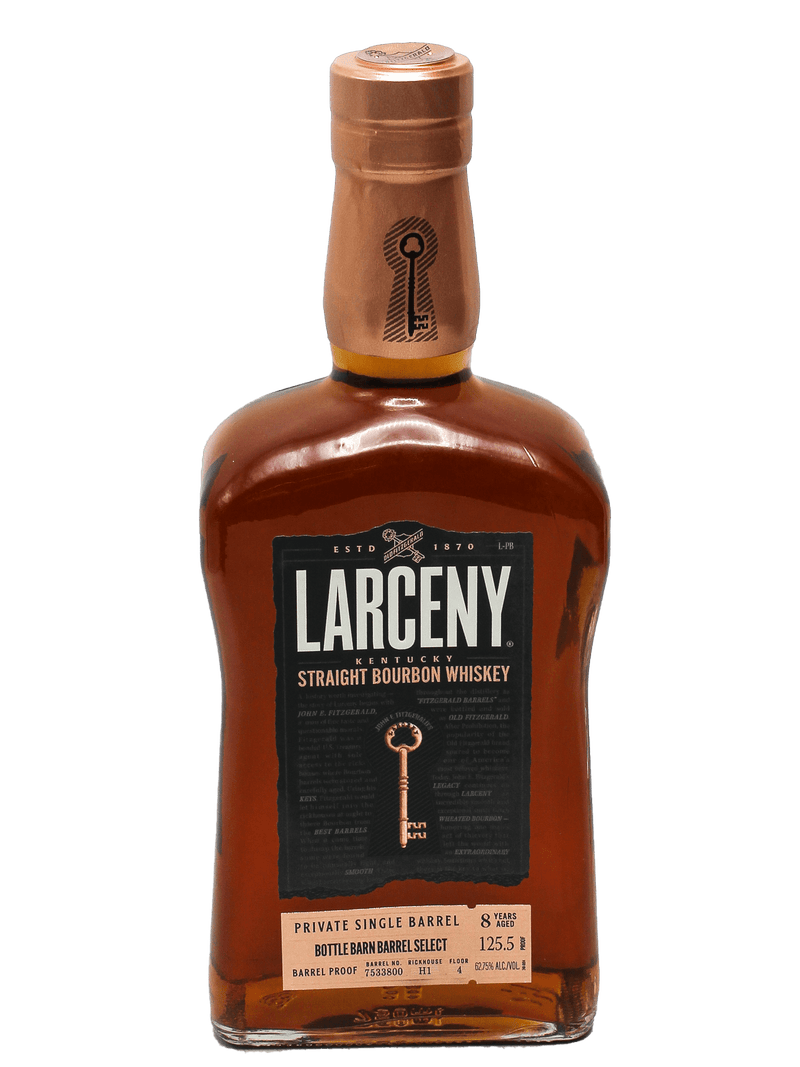 Larceny Bottle Barn Barrel Select 8 Year Kentucky Straight Bourbon Whiskey 750ml-Bottle Barn