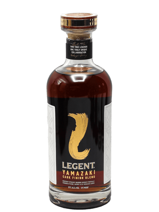 Legent Yamazaki Cask Finish Bourbon Whiskey 750ml-Bottle Barn