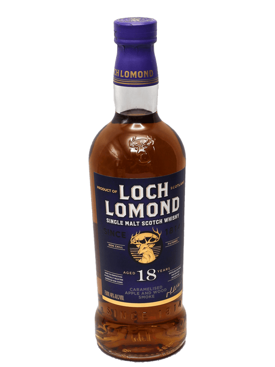 Loch Lomond 18 Year Single Malt Scotch Whisky 750ml-Bottle Barn