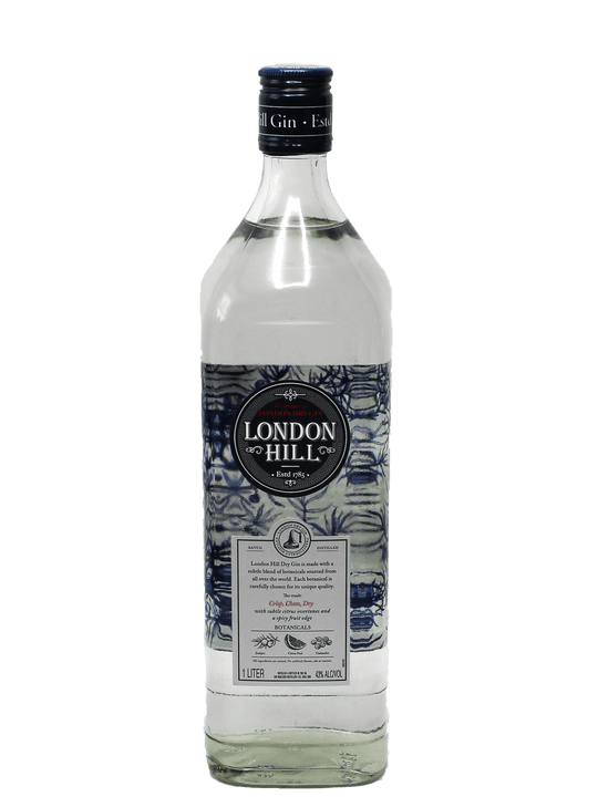 London Hill Dry Gin 1L-Bottle Barn