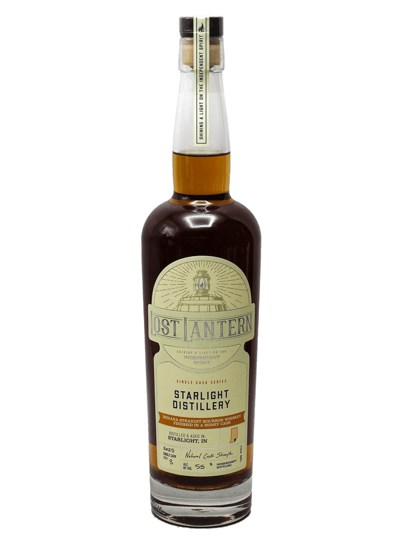 Lost Lantern Starlight Honey Finished Bourbon Whiskey 750ml-Bottle Barn