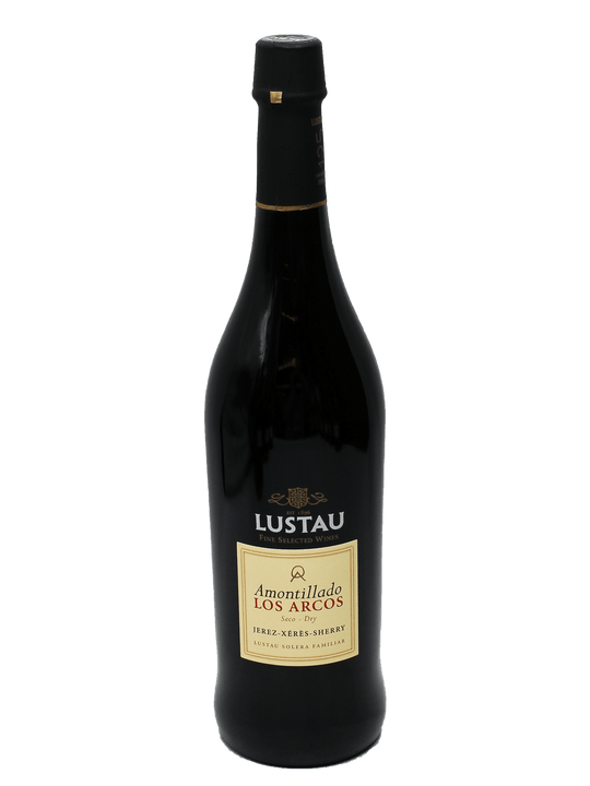 Lustau Solera Los Arcos Dry Amontillado Dry Sherry [WA93][D91][WS90]-Bottle Barn