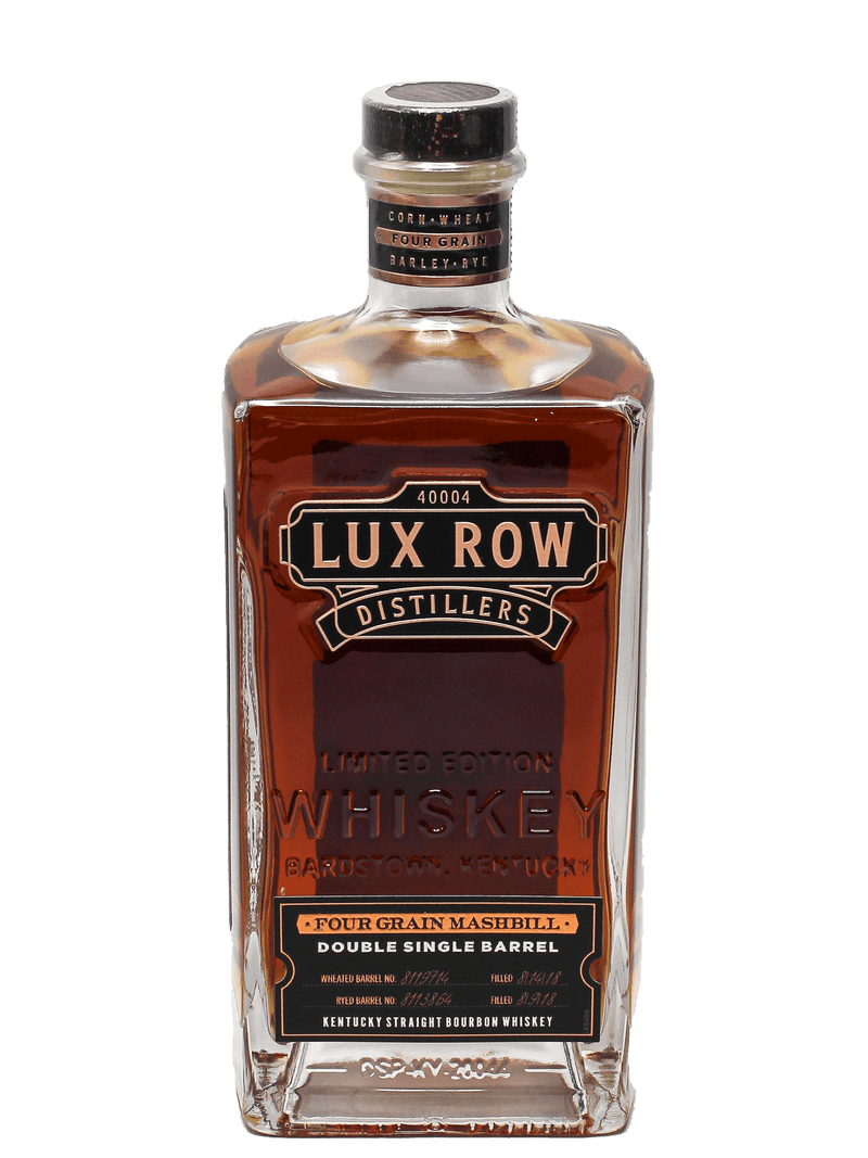 Lux Row Double Single Barrel 4 Grain Bourbon Whiskey 750ml