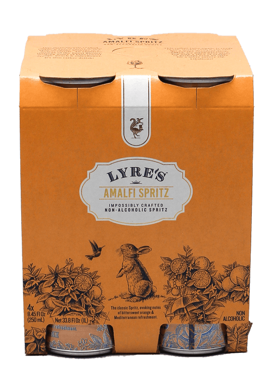 Lyre's Amalfi Non-Alocholic Spritz 4pk-Bottle Barn
