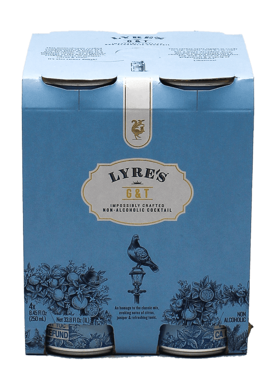 Lyre's Non-Alcoholic Gin & Tonic Cocktail 4PK-Bottle Barn