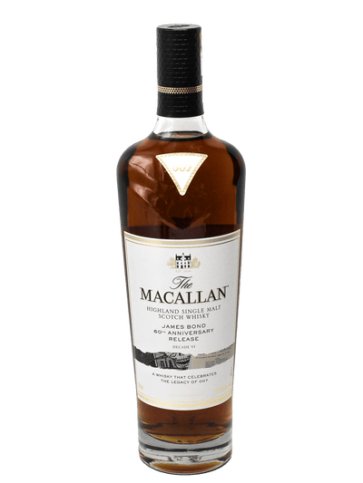 Macallan James Bond 60th Anniversary Release Decade VI Single Malt Scotch Whisky 750ml