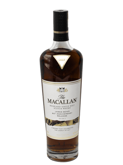 Macallan James Bond 60th Anniversary Release Decade V Single Malt Scotch Whisky 700ml