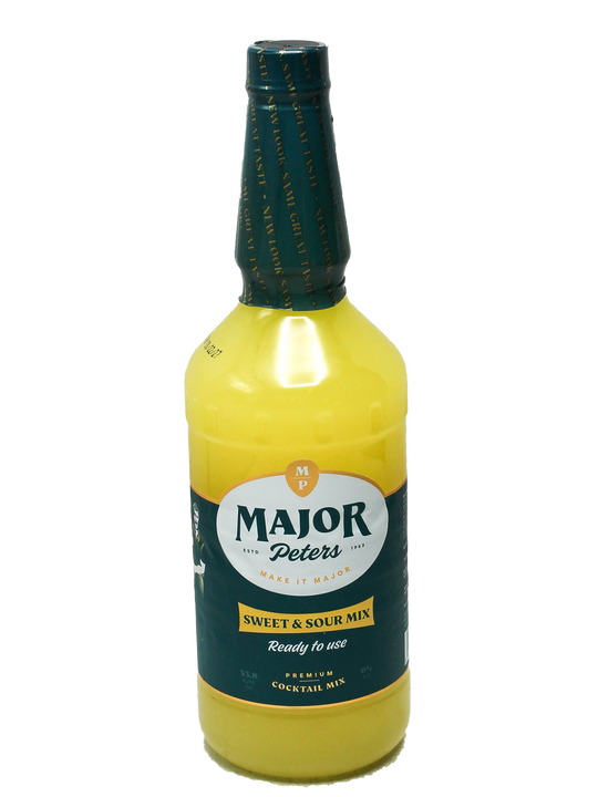 Major Peters Sweet & Sour Mix 1L-Bottle Barn