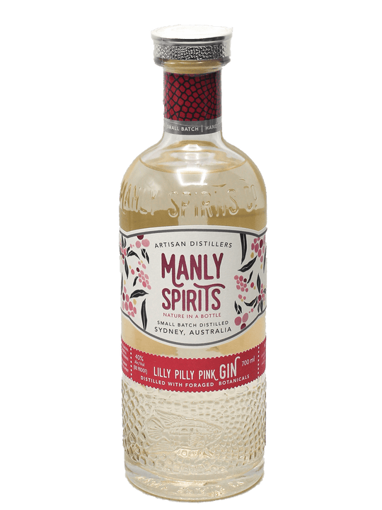 Manly Spirits Lilly Pilly Pink Gin 700ml-Bottle Barn