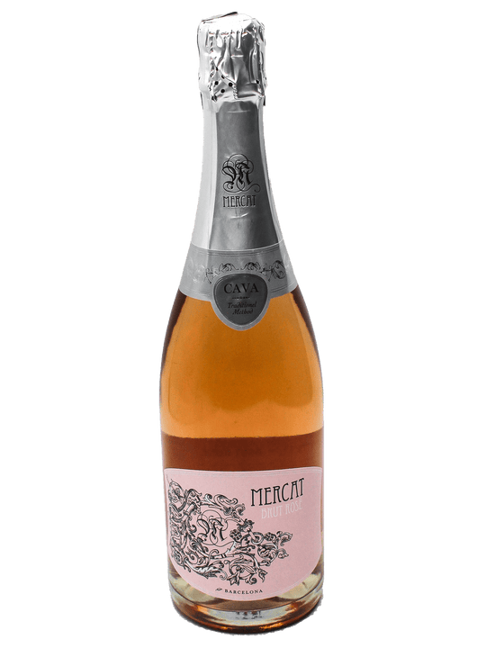Mercat Cava Brut Rose [W&S90]-Bottle Barn
