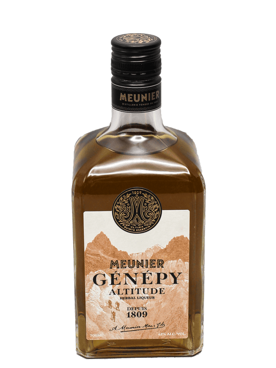 Meunier Genepy Altitude Herbal Liqueur 700ml-Bottle Barn